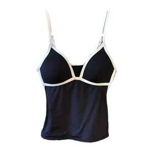 Black Tankini Top